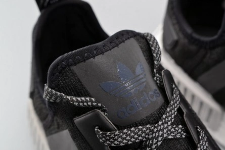 Luxury copy Adidas NMD R1 Core Black Grey White Two Reflective  MENS CQ0759 Durable 5325