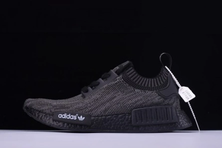 Adidas NMD R1 PRICEKNIT Pitch Black Basf Boost MENS  S80489 Resilient 5130