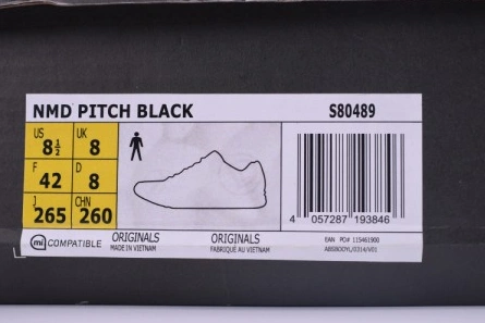 Lookalike Adidas NMD R1 PRICEKNIT Pitch Black Basf Boost MENS  S80489 Resilient 5130