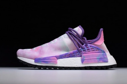 Adidas x Pharrell Williams Human Race Holi NMD PINK GLOW-LAB GREEN-FLASH AC7362 Versatile 2919
