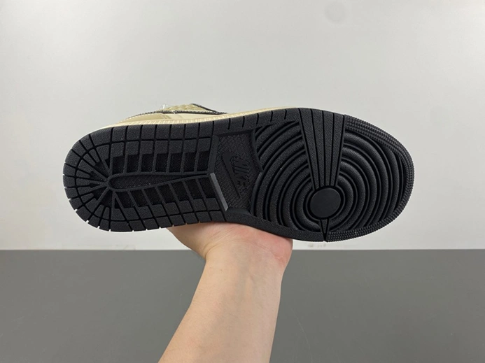 Replica Affordable 3395 Jordan 1 Low SE Coconut Milk Black Muslin HQ3437-101