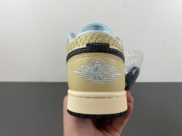 Replica Affordable 3395 Jordan 1 Low SE Coconut Milk Black Muslin HQ3437-101