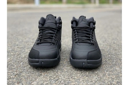 Clone Affordable 3936 Air Jordan 12 Winterized Black Anthracite BQ6851-001