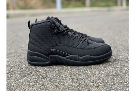 Clone Affordable 3936 Air Jordan 12 Winterized Black Anthracite BQ6851-001