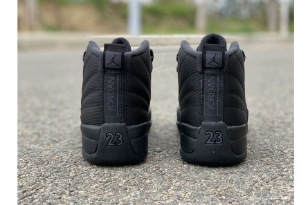 Clone Affordable 3936 Air Jordan 12 Winterized Black Anthracite BQ6851-001