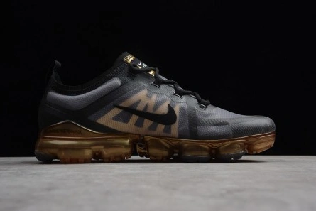 Inspired design Affordable 7562 Nike Air VaporMax 2019 Black Metallic Gold AR6631-002
