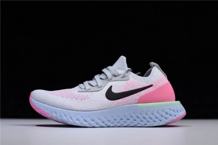 Entry-level luxury Affordable 7925 NIKE EPIC REACT FLYKNIT PURE PLATINUM  womens  AQ0067-007