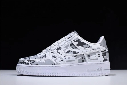 Non-authentic version Air Force 1 Low Premium 08 Qs 'Digi Camo' - Nike - 520505-100 Resilient 8840