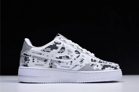 Non-authentic version Air Force 1 Low Premium 08 Qs 'Digi Camo' - Nike - 520505-100 Resilient 8840