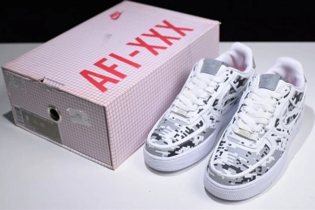 Non-authentic version Air Force 1 Low Premium 08 Qs 'Digi Camo' - Nike - 520505-100 Resilient 8840