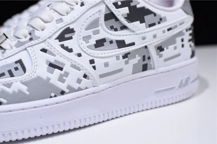 Non-authentic version Air Force 1 Low Premium 08 Qs 'Digi Camo' - Nike - 520505-100 Resilient 8840