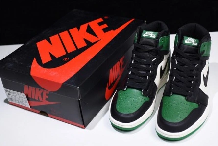 Budget-friendly Air Jordan 1 High OG NRG Pine Green Sail-Black 555088-302 Unique 5323