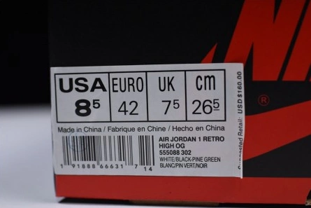 Budget-friendly Air Jordan 1 High OG NRG Pine Green Sail-Black 555088-302 Unique 5323