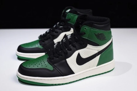 Budget-friendly Air Jordan 1 High OG NRG Pine Green Sail-Black 555088-302 Unique 5323