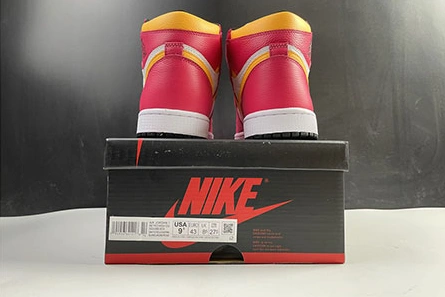 Modestly priced Air Jordan 1 High OG“Light Fusion Red” 555088-603 EasyMatch 7504