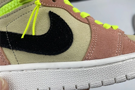 Style match Air Jordan 1 High Switch Peach CW6576-800 Practical 6274