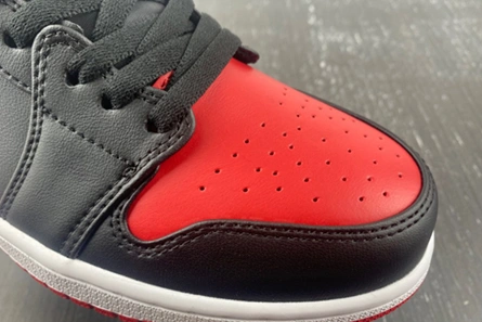 Deal-worthy Air Jordan 1 Low “Alternate Bred Toe” 553558-066 StreetReady 9243