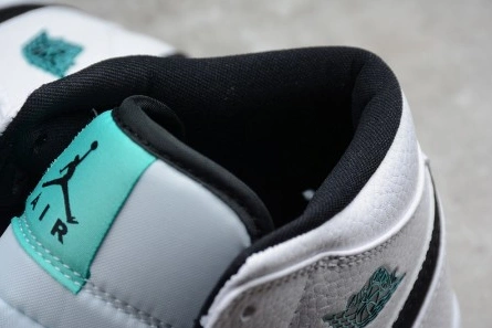 Style match Air Jordan 1 Mid BG 'Hyper Jade' - Air Jordan - 554725-122 Durable 7119