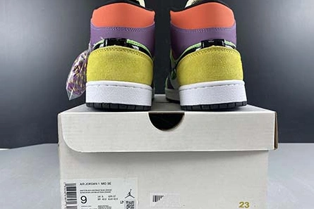 Air Jordan 1 Mid “Multicolor” CW1140 100 Comfortable 2708