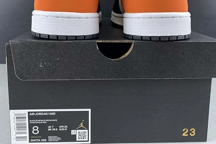 Low-cost Air Jordan 1 Mid “Shattered Backboard” 554724-058 SportInspired 7861