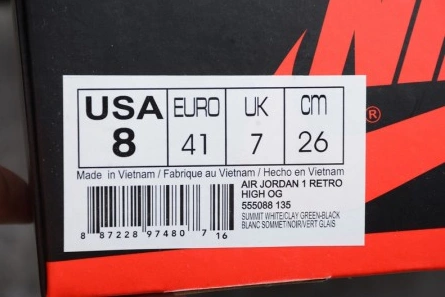 Parallel design Air Jordan 1 Retro 