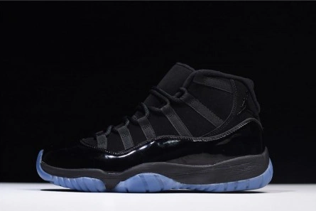 Air Jordan 11 “Cap and Gown” black  378037-005 Versatile 4652