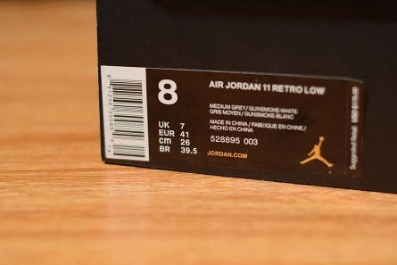 Style match Air Jordan 11 Low Cool Grey 528895-003 EasyMatch 8810