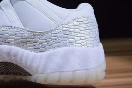 Budget-friendly Air Jordan 11 Low Heiress Frost White 897331-100 EasyMatch 4023