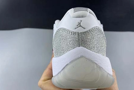 Luxury copy Air Jordan 11 WMNS “Metallic Silver” AH0715-100 HighQuality 9381