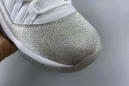 Luxury copy Air Jordan 11 WMNS “Metallic Silver” AH0715-100 HighQuality 9381