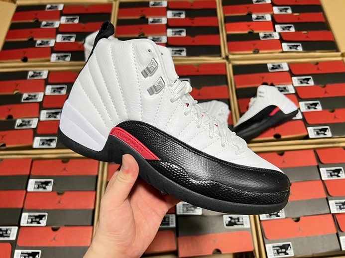 Mirror quality Air Jordan 12 “Red Taxi” CT8013-162 EyeCatching 3541