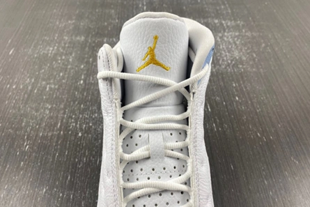 Top-grade copy Air Jordan 13 “Blue Grey” 414571-170 Affordable 9487