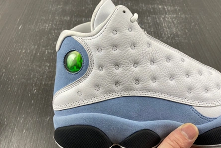 Top-grade copy Air Jordan 13 “Blue Grey” 414571-170 Affordable 9487