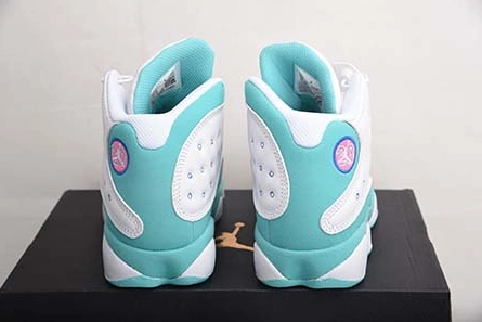 Air Jordan 13 GS “Aurora Green” 439358-100 Fashionable 9004