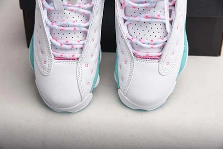 Fair-priced Air Jordan 13 GS “Aurora Green” 439358-100 Fashionable 9004
