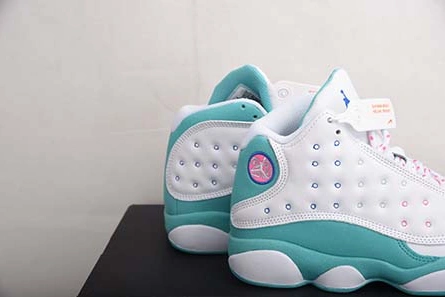 Fair-priced Air Jordan 13 GS “Aurora Green” 439358-100 Fashionable 9004