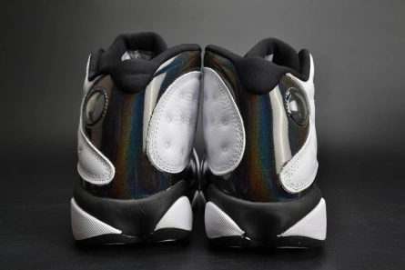 Replica Air Jordan 13 Retro “Barons Hologram” white grey mens 414571-115 Durable 3676