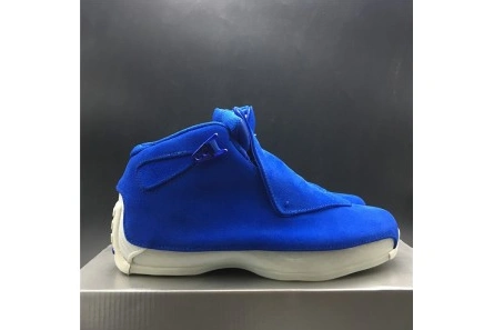 Wallet-friendly Air Jordan 18 Racer Blue AA2494-401 EasyMatch 9716