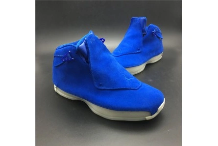 Wallet-friendly Air Jordan 18 Racer Blue AA2494-401 EasyMatch 9716