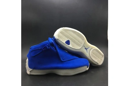 Wallet-friendly Air Jordan 18 Racer Blue AA2494-401 EasyMatch 9716
