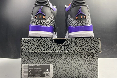 Master copy Air Jordan 3 “Court Purple” CT8532-050 WellDesigned 7447