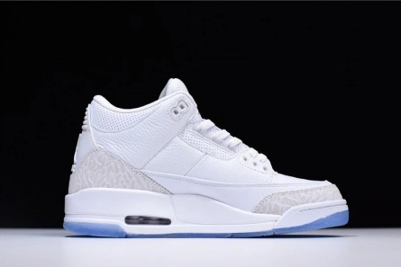 Fashion duplicate Air Jordan 3 Retro Triple White 136064-111 SportInspired 8842