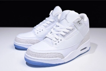 Fashion duplicate Air Jordan 3 Retro Triple White 136064-111 SportInspired 8842