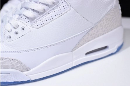 Fashion duplicate Air Jordan 3 Retro Triple White 136064-111 SportInspired 8842