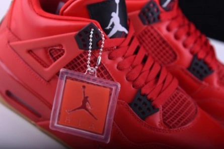 Mirror quality Air Jordan 4 Fire Red Gum Singles Day AV3914-600 Elegant 3858