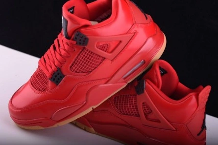 Mirror quality Air Jordan 4 Fire Red Gum Singles Day AV3914-600 Elegant 3858