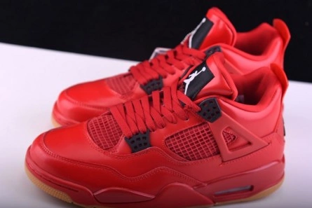 Mirror quality Air Jordan 4 Fire Red Gum Singles Day AV3914-600 Elegant 3858