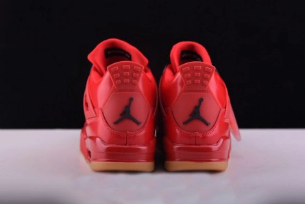 Mirror quality Air Jordan 4 Fire Red Gum Singles Day AV3914-600 Elegant 3858