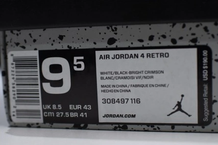 Clearance-priced Air Jordan 4 Hot Lava 308497-116 Modern 1759