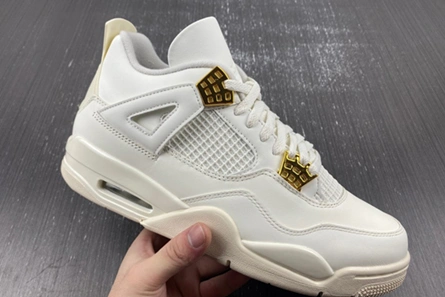 Clearance-priced Air Jordan 4 “Metallic Gold” AQ9129-170 Durable 243